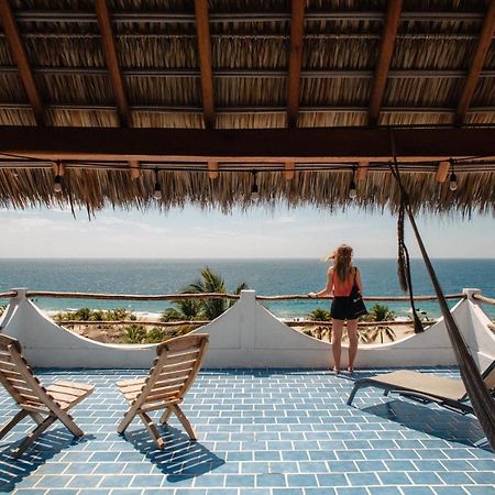Tabachin Del Puerto Hostel Brisas de Zicatela Ngoại thất bức ảnh