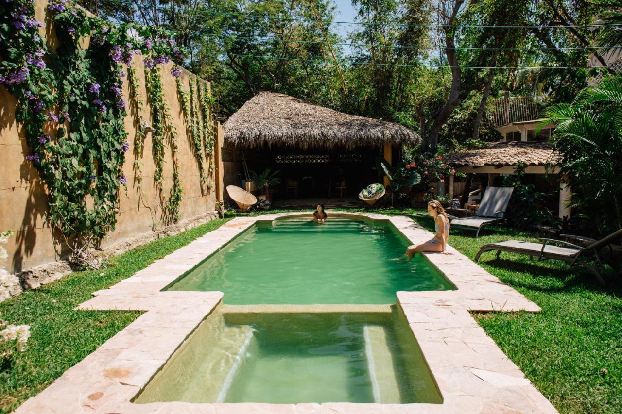 Tabachin Del Puerto Hostel Brisas de Zicatela Ngoại thất bức ảnh