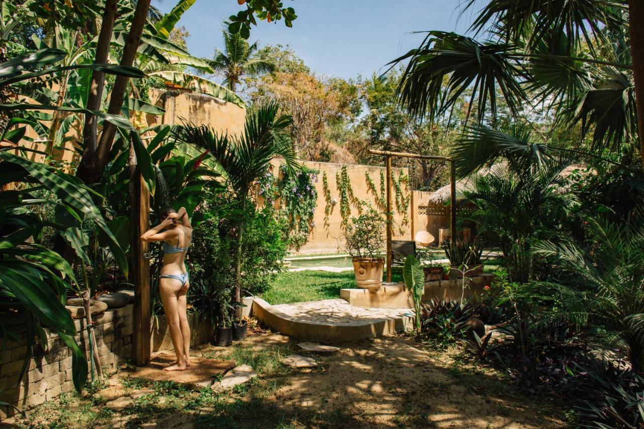 Tabachin Del Puerto Hostel Brisas de Zicatela Ngoại thất bức ảnh