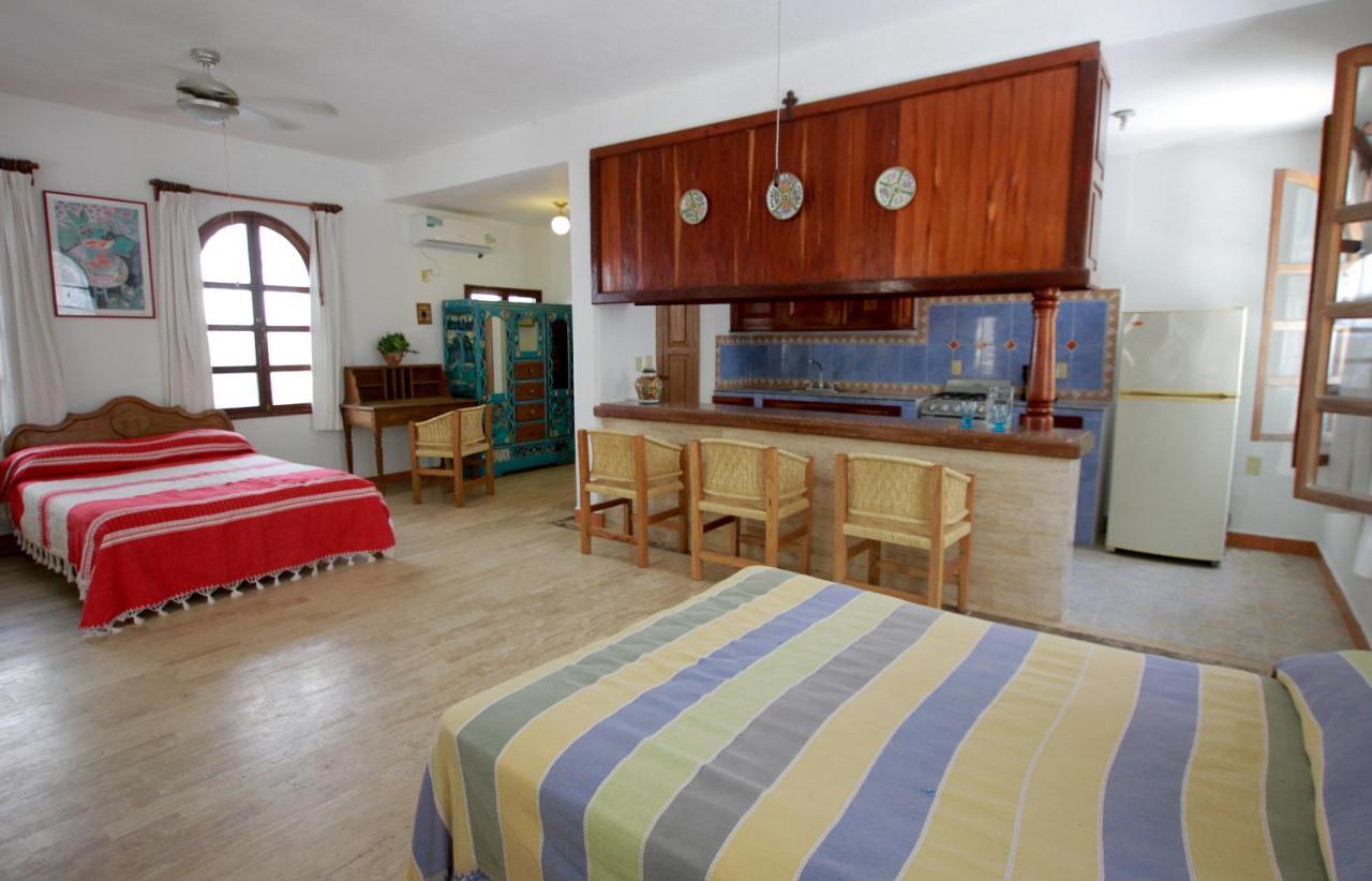 Tabachin Del Puerto Hostel Brisas de Zicatela Ngoại thất bức ảnh