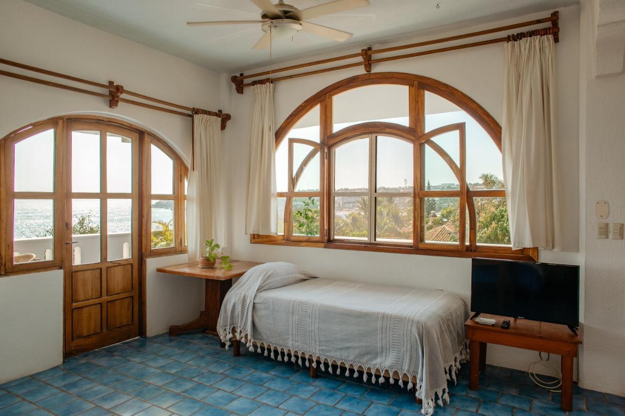 Tabachin Del Puerto Hostel Brisas de Zicatela Ngoại thất bức ảnh