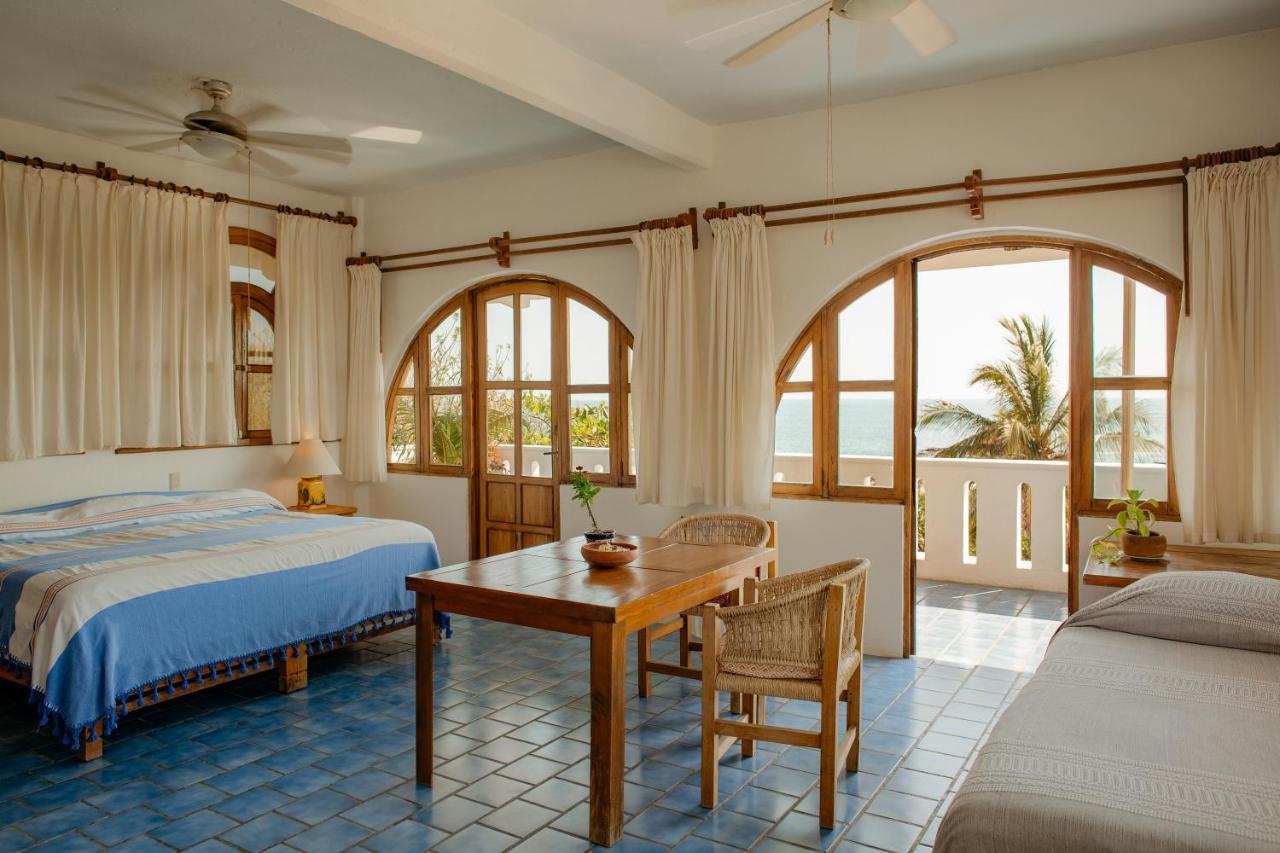 Tabachin Del Puerto Hostel Brisas de Zicatela Ngoại thất bức ảnh